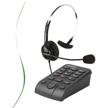 Hsb 40 Telefone Intelbras Headset C/ Base Discadora Foto mini 1