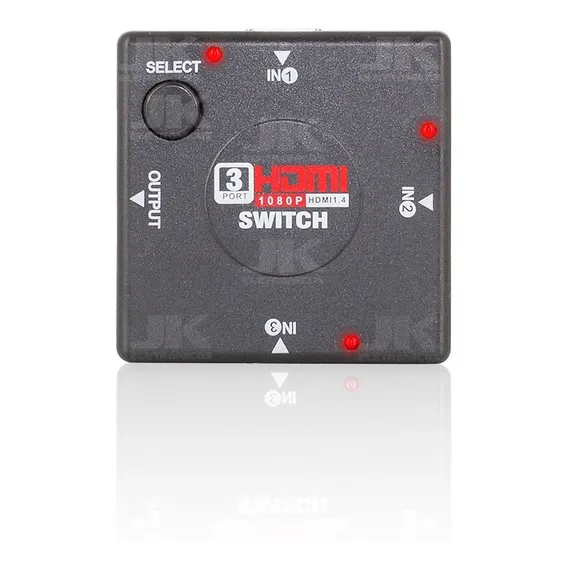 Hub Hdmi 3 Portas 1.3 Splitter Divisor Switch Divisor Hd 3d Foto 1