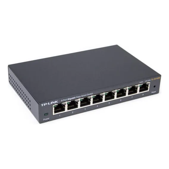 Hub Switch Tp-link Easy Smart 8p Tl-sg108e 100/1000 Foto 1