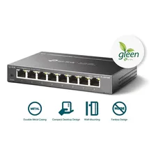 Hub Switch Tp-link Easy Smart 8p Tl-sg108e 100/1000 Foto mini 4