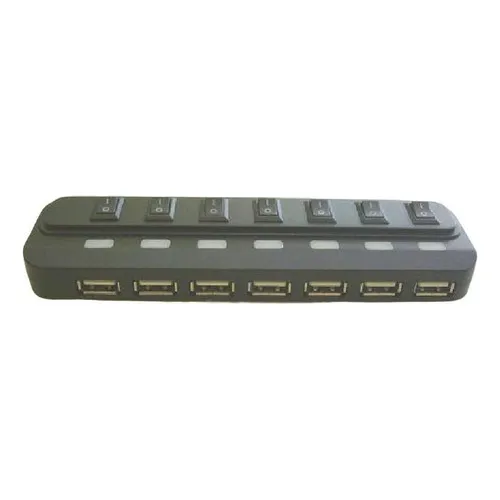 Hub Usb 2.0 7 Portas+fonte 2500ma - Fahub-06 - Feasso Foto 1