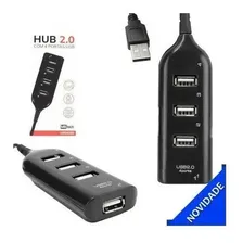 Hub Usb 2.0 4 Portas Plug And Play Hi-speed Foto mini 2