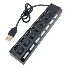 Hub Usb 2.0 Com 7 Portas Velocidade De 480mbps Foto mini 4