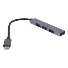 Hub USB tipo C Android Otg tipo C 4 portas USB 3.0 Foto mini 1