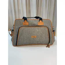 Hug bolsa maternidade grande nova york cinza Foto mini 4