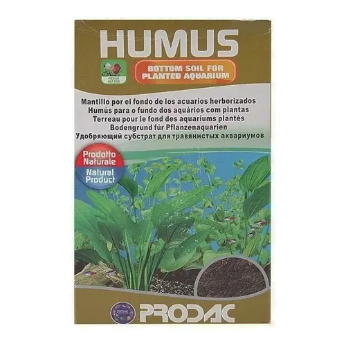 Humuplus Prodac 500g Substrato Fértil P/ Aquário Plantado Foto 1