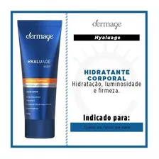 Hyaluage Body Hidratante Anti-idade Corporal Dermage 200g Foto mini 3