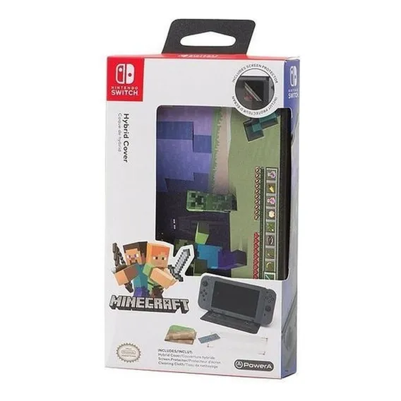 Hybrid Cover - Capa Protetora - Minecraft - - Switch Foto 1