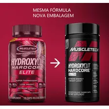 Hydroxycut Hardcore Elite (100caps) Muscletech Sabor Sem Sabor Foto mini 2