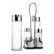 Ideale Conjunto Galheteiro Inox 4 Peças Foto mini 1