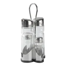Ideale Conjunto Galheteiro Inox 4 Peças Foto mini 2