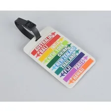 Identificador De Bagagem Viagem Malas Tag Países Foto mini  3