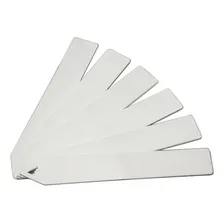 Identificador De Plantas 9cm (200 Unidades) Etiqueta Palito Cor Branco Foto mini 4
