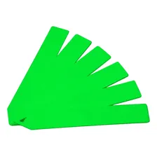 Identificador Planta (345 Un) 9cm Verde Neon Etiqueta Palito Foto mini 4