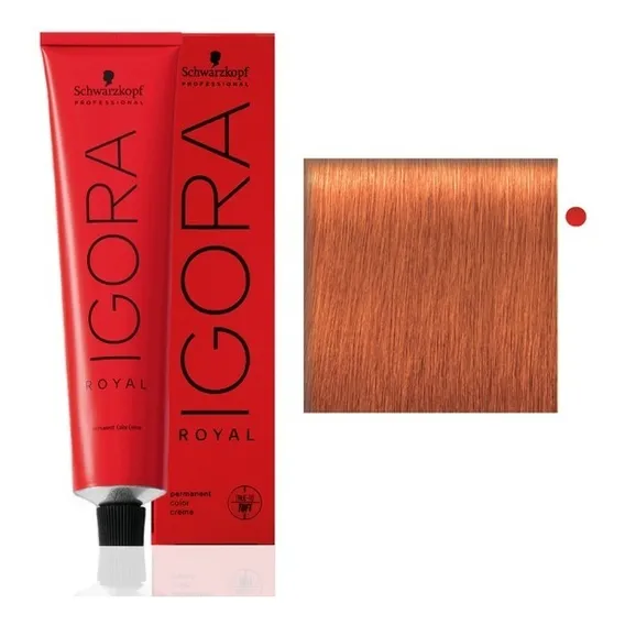 Igora Royal 8-77 Louro Claro Cobre Extra Intenso Foto 1