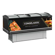 Ilha Expositor P/ Congelados E Resfriados Gesv-190clpr Premi 220v Foto  mini 1