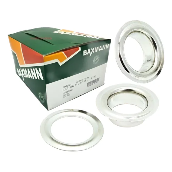 Ilh贸s 0 Com Arruela Cores Baxmann - 500 Pe莽as! Cor Niquelado Foto 1