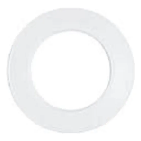 Ilhos 28mm Redondo Branco Pvc ( 100 Peças ) Foto 1