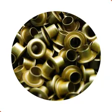 Ilhos Baxmann 45 Em Aluminio Pacote Com 1000 Peças - Full Cor Dourado Foto mini 1