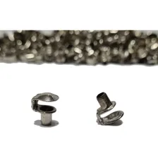 Ilh贸s Passador/gancho Eberle - 711.120 - Ferro ( Pct. 100 ) Cor Prata Foto mini 2