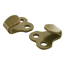 Ilh贸s Passador/gancho Eberle - 712.70 - Lat茫o ( Pct. 10 ) Cor Ouro Velho Foto mini 1
