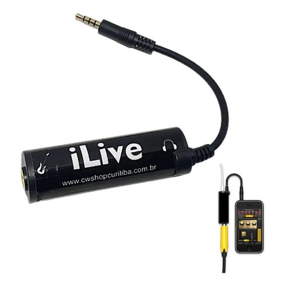 Ilive - Interface Conversor De Guitarra Adaptador Celular Foto 1