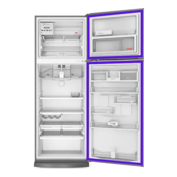 Ilpea RSV46 Continental 460 Porta do refrigerador e do freezer Cinza Foto 1