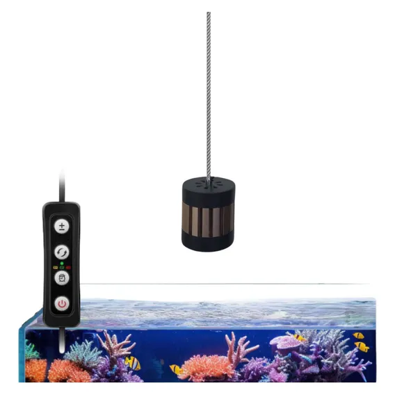 Iluminação Ideal Para AquÔrio Marinho Crescimento De Corais Luzes 6 Brancos / 7 Azul Royal / 33 Azul Gelo / 6 Uv Roxo / 4 Verde Bivolt Foto 1