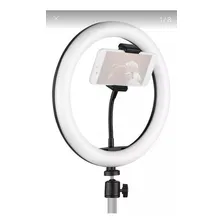 Iluminador High Ring Light 30cm Celular Luz Iluminação Led Foto mini 3