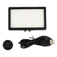 Iluminador Led Cl-120a Video Light Bateria Interna Foto  mini 1