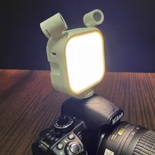 Iluminador Led Microfone Duplo Câmera Celular Mamen Sml-v13 Foto mini 4