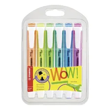 Iluminador Stabilo Swing Cool Neon de 6 cores Foto mini 1