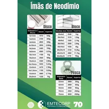 Imã De NeodÃmio 10x4 Redondo Pequeno 10mm X 4mm N35 - 10pcs Foto mini 3