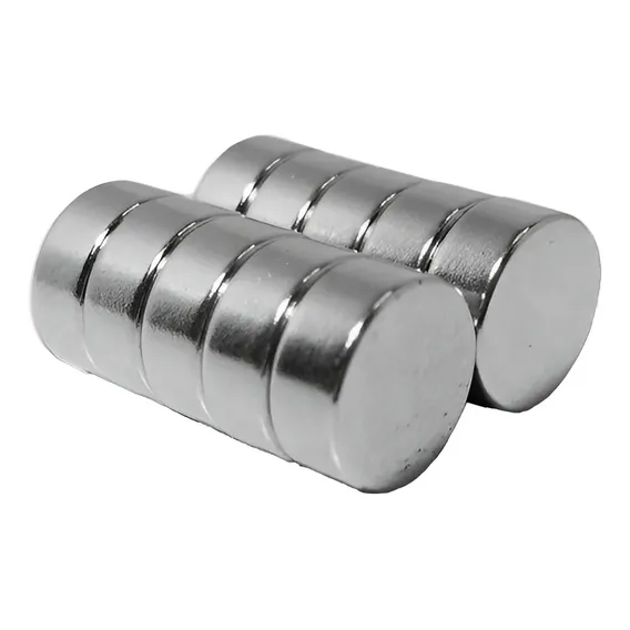 Imã De NeodÃmio 10x4 Redondo Pequeno 10mm X 4mm N35 - 10pcs Foto 1