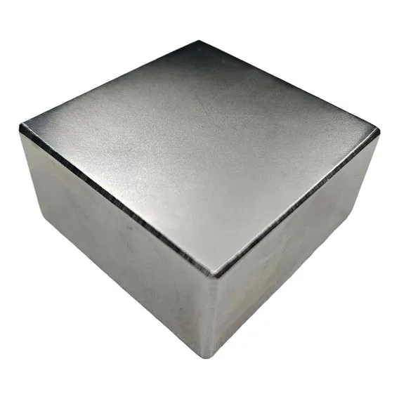 Imã De NeodÃmio Bloco Super Forte Trava Tudo 50x50x25 - 1pc Foto 1