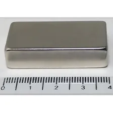 Imã De Neodímio N45 40mm X 20mm X 10mm - 1pç Super Forte Foto mini 2