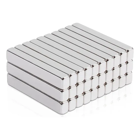 Imã De Neodímio Super Forte 20mm X 4mm X 2mm - 100 Pcs Foto 1