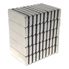 Imã De NeodÃmio / Super Forte / 30mm X 10mm X 3mm * 50 Peças Foto mini 1