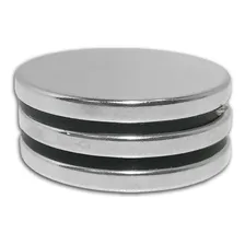 Imã De NeodÃmio / Super Forte / 30mm X 3mm * 30 Peças Foto mini 3