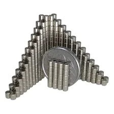 Imã De NeodÃmio / Super Forte / 3mm X 3mm * 50 Peças Foto mini 1