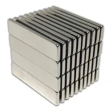 Imã De NeodÃmio / Super Forte / 40mm X 9mm X 2mm 500 Peças Foto mini 1