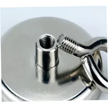 Ímã De Pesca Ímã De Pesca Kit De Pesca Com Ímã Olhal Magnético Redondo De Neodímio Olhal Magnético Para Pescar Ímã De Neodímio Potente Redondo Olhal Forte Foto mini 2