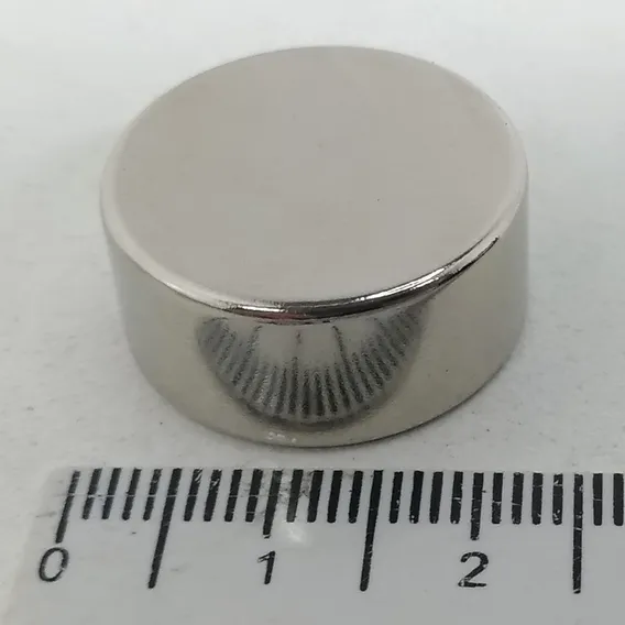 Imã NeodÃmio Imã De NeodÃmio Super Forte Pastilha 22mm X10mm 1 Peça Foto 1