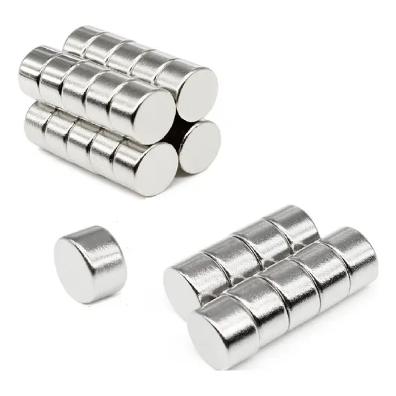 Ímã Neodímio Super 8x5 Mm Suporta 2,2 Kgs 4700 Gauss 30 Pç Foto 1