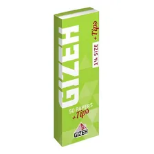 Ímã super fino de sedas da marca Gizeh com pontas de filtros de 1 1/4 de sabor sem sabor Foto mini 1