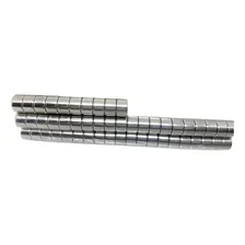 Imã De Neodímio 8x5 Imã Super Forte 8mm X 5mm N35 - 50 Pcs Foto  mini 1