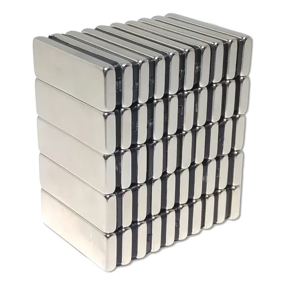 Imã De Neodímio / Super Forte / 30mm X 10mm X 3mm * 50 Peças Foto 1