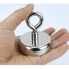 Ímã De Pesca Ímã De Pesca Kit De Pesca Com Ímã Olhal Magnético Redondo De Neodímio Olhal Magnético Para Pescar Ímã De Neodímio Potente Redondo Olhal Forte Foto mini 4