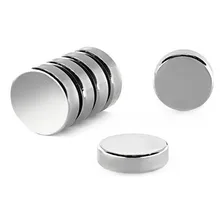 Ímã neodímio ø 18x5 mm n35 5 unidades Foto  mini 1