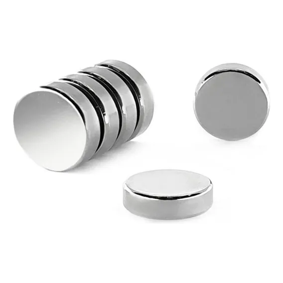 Ímã neodímio ø 18x5 mm n35 5 unidades Foto 1